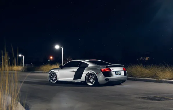 Audi, Night, Rear, Superar