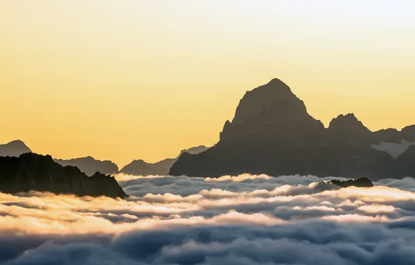 Switzerland, Alps, Alps, Switzerland, Gross Windgällen, Chli Windgällen