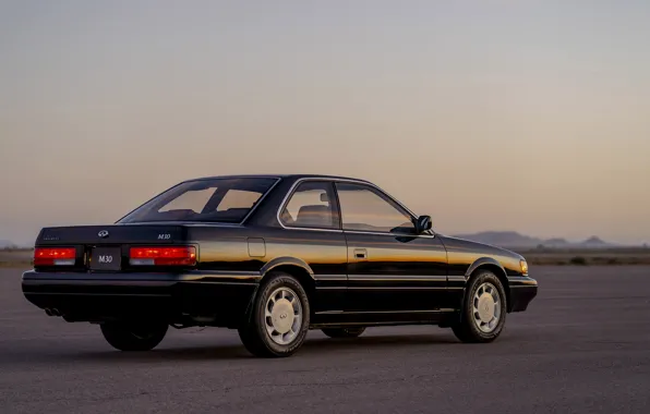 Picture coupe, Infiniti, side, 1990, two-door, Nissan Leopard, M30
