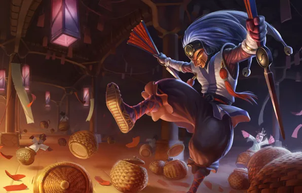 Fantasy, League of Legends, Riot Games, Shaco, Christian Fell