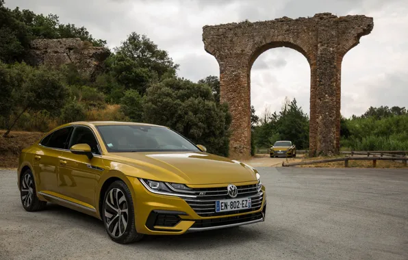 Wallpaper Volkswagen Gold R Line Arteon Images For Desktop Section