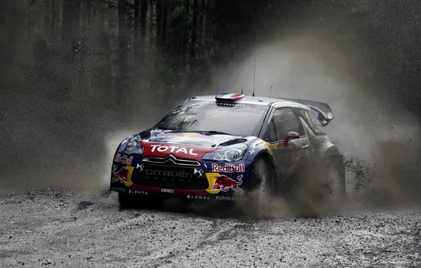 Race, Citroen, Dirt, Citroen, Squirt, DS3, WRC, Rally