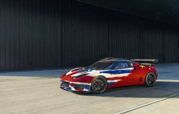 Picture Lotus, Evora, the wall, 2019, GT4 Concept