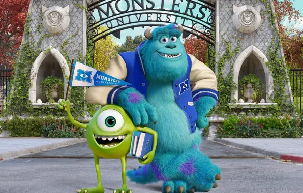 Picture monsters, Monsters University, Monsters University