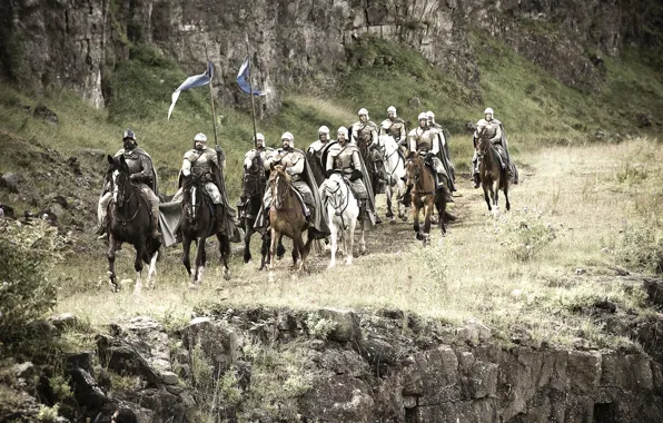 The series, riders, Saga, cavalry, game of thrones, a song of ice and fire, George …