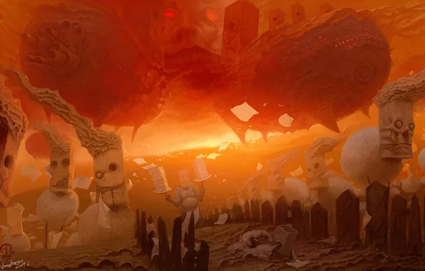 Underworld, abstract world, another dimension