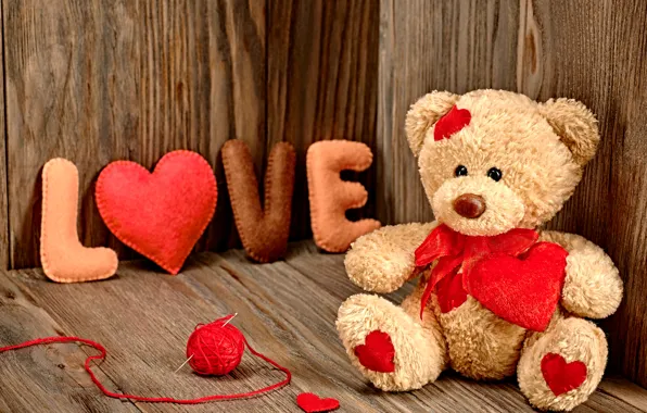 Love, hearts, valentine's day