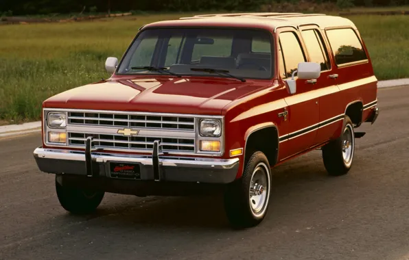 Picture Chevrolet, 1982, Suburban, Chevrolet.the front, Scottsdale