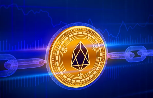 Wallpaper background, chain, fon, eos, chain, blockchain, EOS for ...