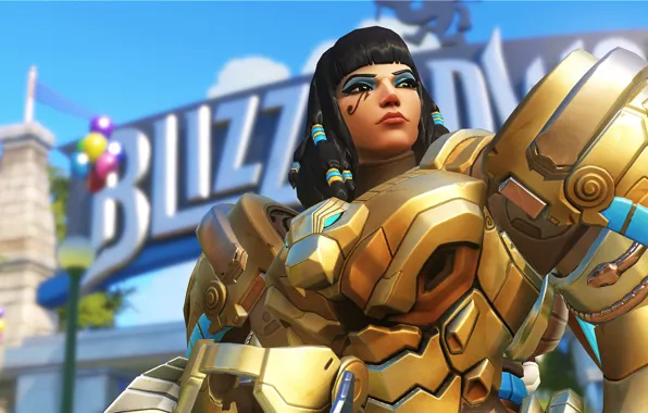 Warrior, OVERWATCH, Pharah ASP Character Skin
