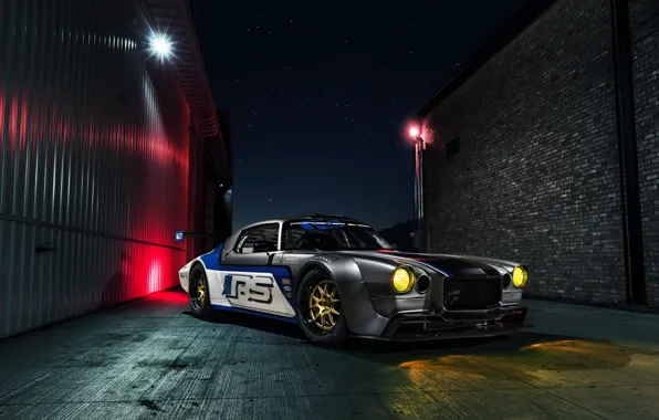 Chevrolet, Camaro, Car, Race, Front, Night, Rampage, 750HP