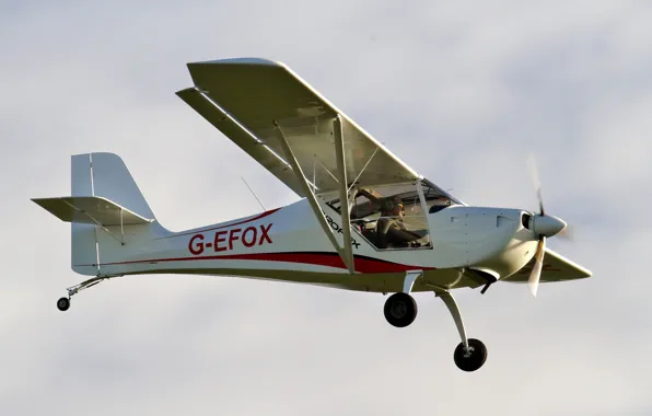Picture the sky, easy, the plane, single-engine, double, Aeropro Eurofox 912