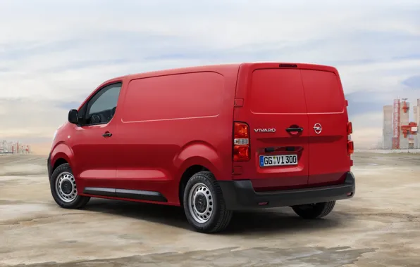 Red, Opel, van, 2019, Vivaro