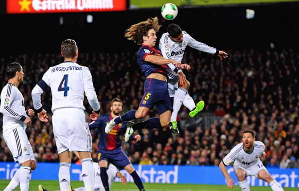 Picture Barcelona, Real Madrid, C.Ronaldo, s.ramos, Spades, Puel, R.Varan, H.Alonso