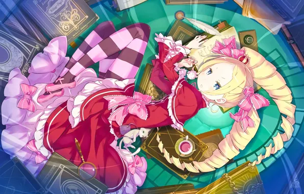 Girl, anime, art, Beatrice, Re: Zero kara hajime chip isek or Seikatsu