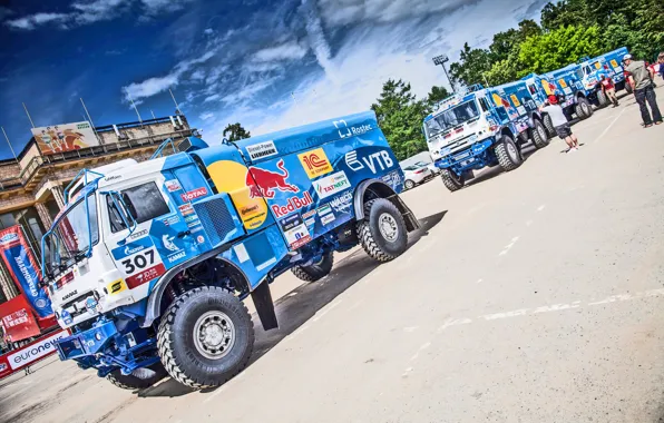 The city, Sport, Master, Day, Russia, Kamaz, Rally, Rally