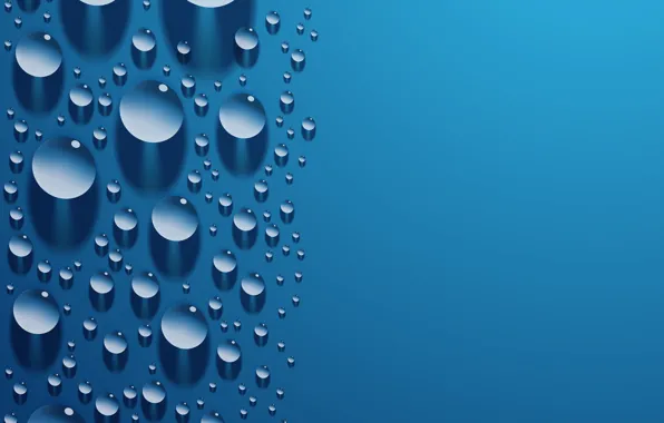 Picture drops, background