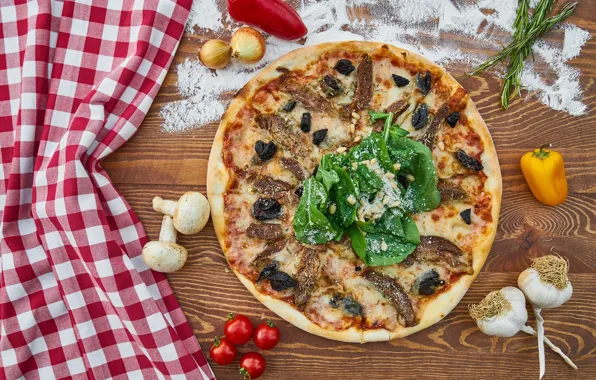 Italy, Pizza, The dough, Hot dish, Italian cuisine