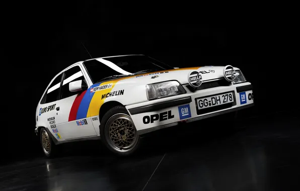 Picture Opel, rally, Opel, 1988, Kadett, GSi, Kadett, Group A