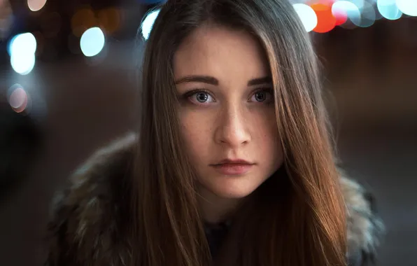 Look, portrait, bokeh