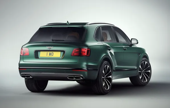 Bentley, rear view, 2018, Mulliner, Bentayga