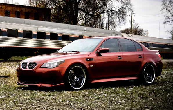 Picture BMW, E60, Stance, Concept One