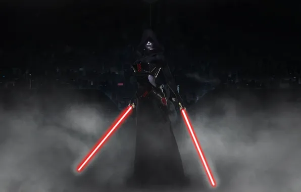 Fog, Star Wars, Dark Side, Fantasy, Lightsaber, Art, Sith, Fiction