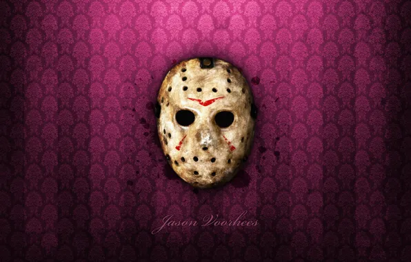 Mask, wallpaper, horror, Jason, friday the 13th