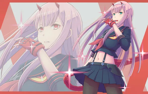 Girl, cosplay, Kill La Kill, Darling In The Frankxx, Cute in France, Smash slash
