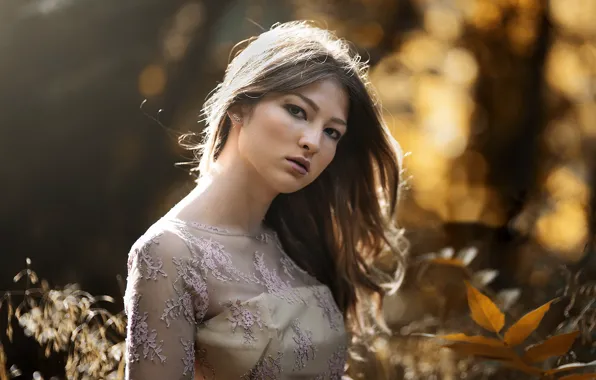 Picture girl, portrait, Marina