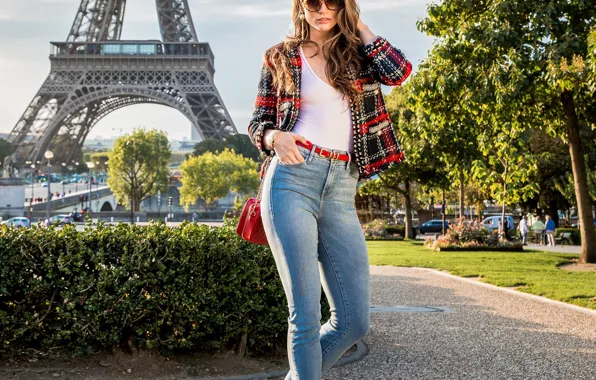 Girl, Paris, Tori Black, long hair, brown hair, brown eyes, photo, France