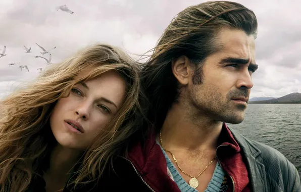 Picture the film, Colin Farrell, Alice Bachelda, The Ondina, Ondine