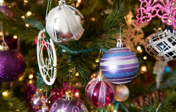 Picture mood, holiday, toy, tree, new year