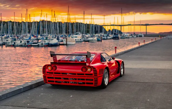 Ferrari, supercar, supercar, Evolution, 1985, the only instance, Ferrari 288 GTO, the only instance