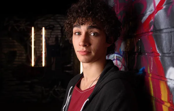 Picture misfits, Robert Sheehan, Nathan Young