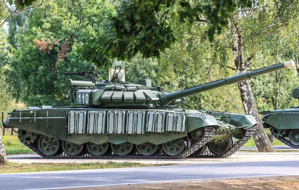 Tank, upgraded, T-72B3, exhibition of arms, mod.2016