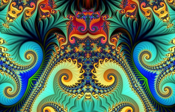 Curls, curls, color, bright