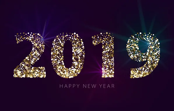 Picture background, gold, sequins, New Year, golden, New Year, Happy, sparkle