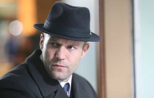 Look, hat, actor, Jason Statham, Jason Statham