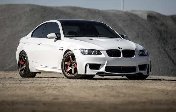 Picture e92, bmw, white