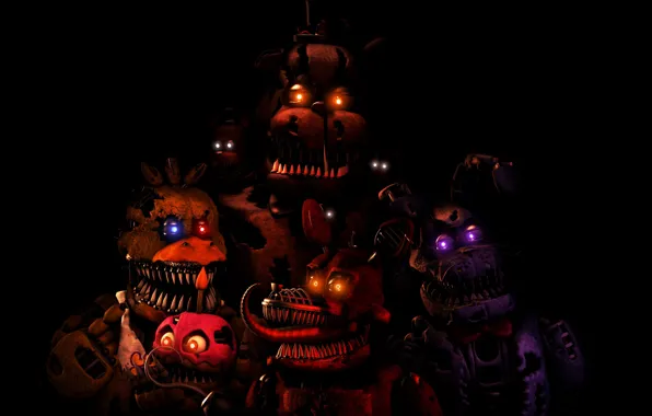 Five Nights At Freddy's 4 wallpapers for desktop, download free Five Nights  At Freddy's 4 pictures and backgrounds for PC