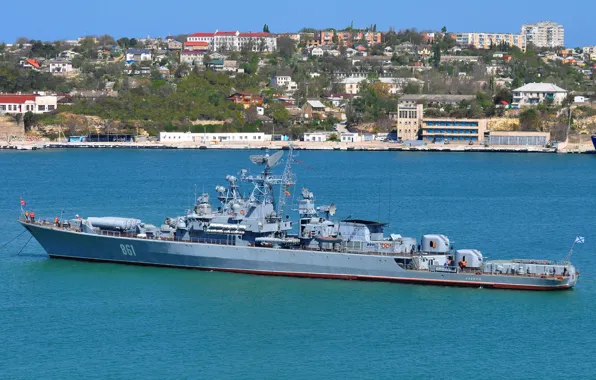 Picture ship, Sevastopol, guard, 1135 project, "Fine"