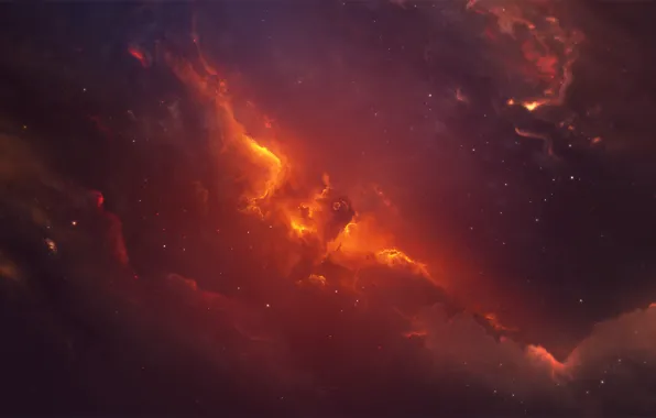 Picture space, stars, galaxy