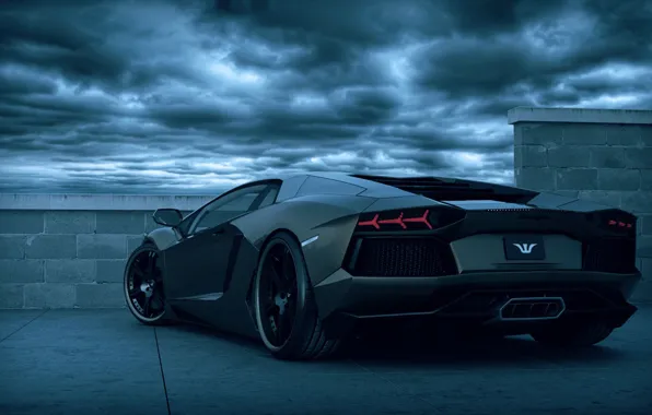 Picture Sportcar, Lamborghini Aventador, Lamborghini
