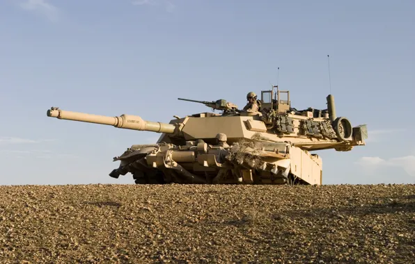 Desert, antenna, tank, camouflage