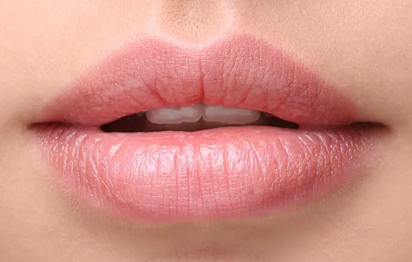 Woman, lips, teeth