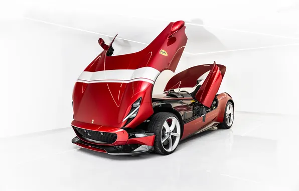 Ferrari, Ferrari, supercar, supercar, the only instance, 2020, Ferrari Monza SP1, Monza SP1