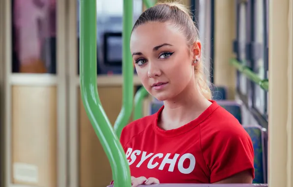 Look, girl, model, Greti