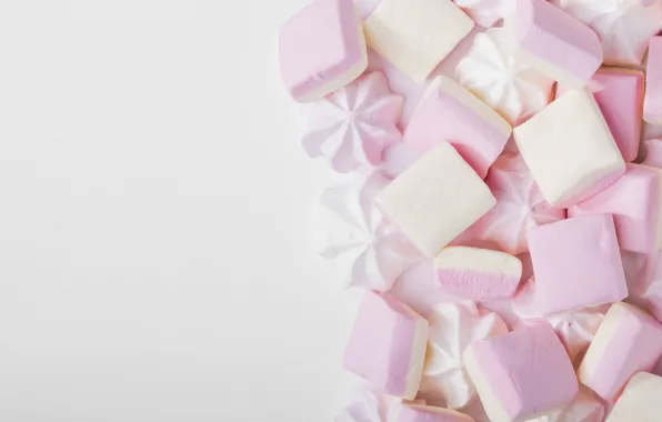 Picture sweets, marshmallows, marshmallows