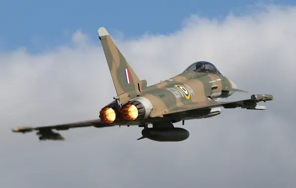 Picture fighter, flight, multipurpose, Eurofighter Typhoon, FGR4
